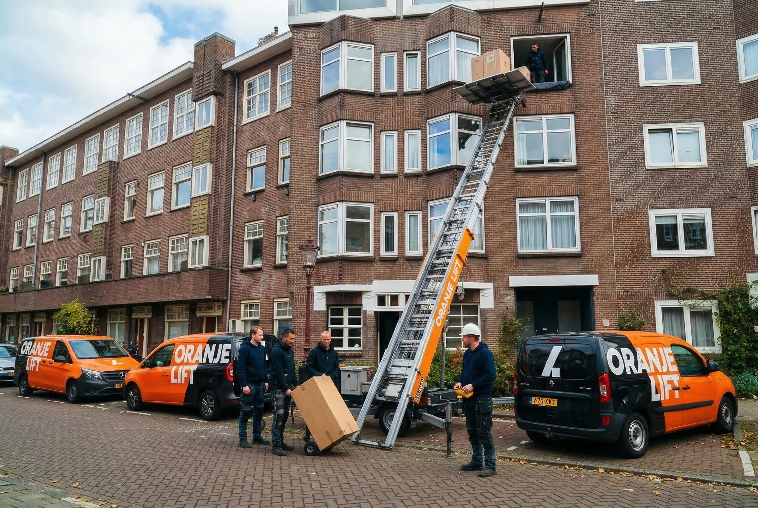 Verhuislift bij hoogbouw Utrecht
